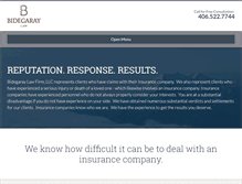 Tablet Screenshot of bidegaraylawfirm.com